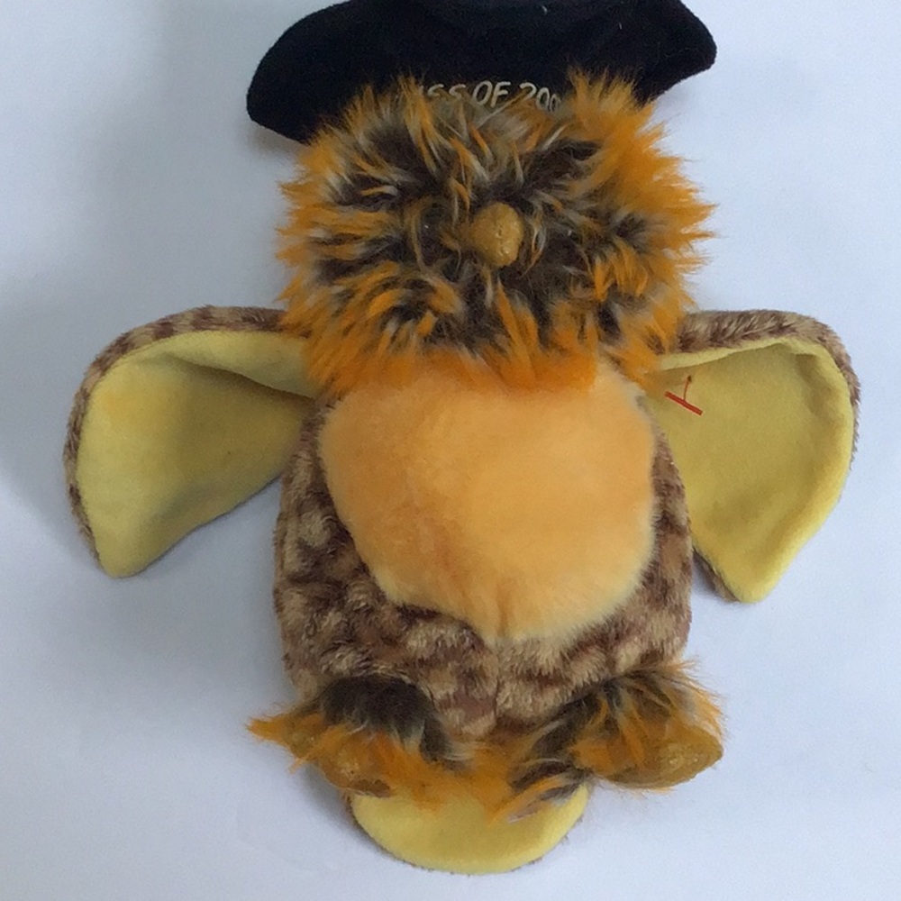 Beanie Babies Smartest Tassel Graduation Cap 2003 Plush Owl Stuffed Animal Toy‎